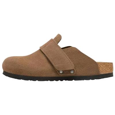 Loma Модные минималистичные сандалии Birkenstock Унисекс Темно-чайный коричневый Узкие 1032067