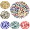 Геометрический граненый браслет-ожерелье для самостоятельного изготовления ювелирных изделий, разноцветные аксессуары, акриловые многогранные бусины, свободные бусины 10 мм, сплошной цвет, 20 шт.