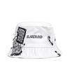 BLACKBLOND BBD Disorder Patch Bucket Hat (White)