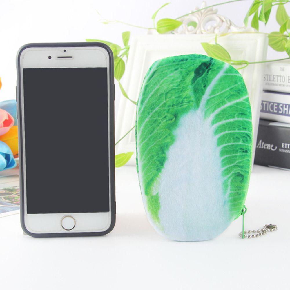 Supplies Pencil Bag Novelty Coin Bag Simulation Vegetable Plush Pencil Case Pen Case Pencil Pouch