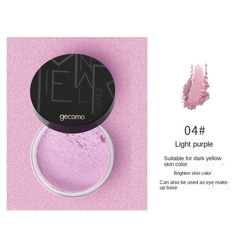 Loose Powder Setting Powder Long Lasting Non-stripping Oil-control Lightweight Matte Finish Waterproof Sweatproof Makeup Holding Concealing Powder