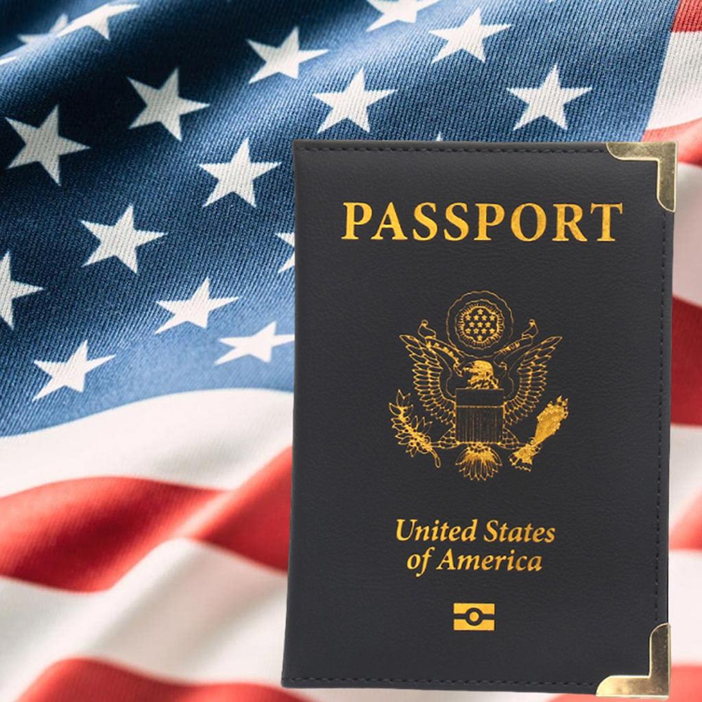 Обложка для паспорта и держателя карт Combo, чехол для паспорта/кошелек с отделением для карт для женщин и мужчин(AL-фиолетовый)