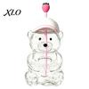 Bear Shape Tumbler 600ML Glass with Lid & Straw, 20oz Borosilicate Drinking Transparent Shaped Cup for Iced Coffee, Boba Tea, Milk, Gift Women