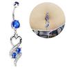 Fashion Surgical Steel Heart Belly Ring Body Piercing Navel Jewelry
