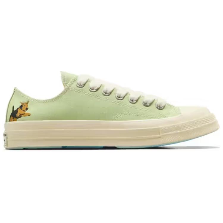 Golf Le Fleur x Converse Chuck 70 Low Darryl Pack - Маргарита Унисекс Кроссовки Зеленый Мульти Зимний-Белый A11677C