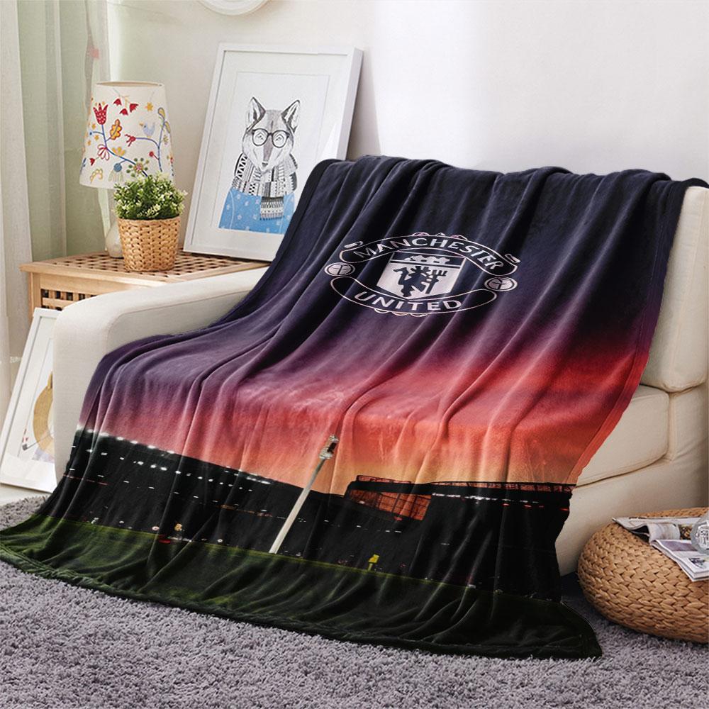Elite MUFC Squad Blanket, High quality Comfortable for All Seasons, Home Decor, Warmth and Comfort
