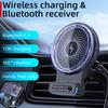 Магнитный держатель для телефона в машину, Bluetooth-приемник для автомобильного воздуховода, держатель для телефона в машину, сильная магнитная подставка