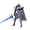 Многосуставная подвижная 3D-печатная фигурка рыцаря, гибкая фигурка рыцаря со съемными аксессуарами, 3D-печатная игрушка-антистресс, подарки