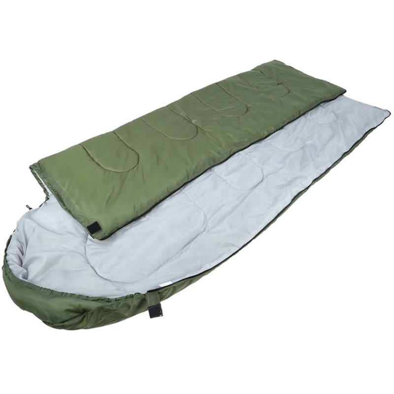 Bag Sleeping Outdoor New Thermal Envelope Hooded Travel Camping Keep Warm Sleeping Bags Lazy Bag
