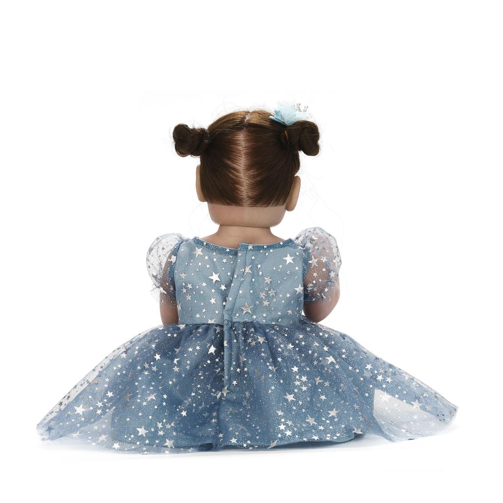 KEIUMI Куклы Reborn с имплантированными волосами для девочек, 55 см, реалистичная кожа, можно купаться, кукла Bebe Reborn, детская игрушка-партнер