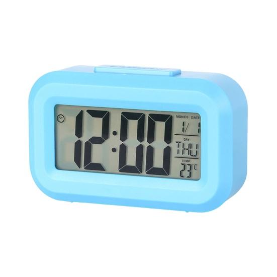 Digital Travel Alarm Clock Easy To Read Snooze Function 12/24-Hour Display Simple Operation Battery Operated Table Clock