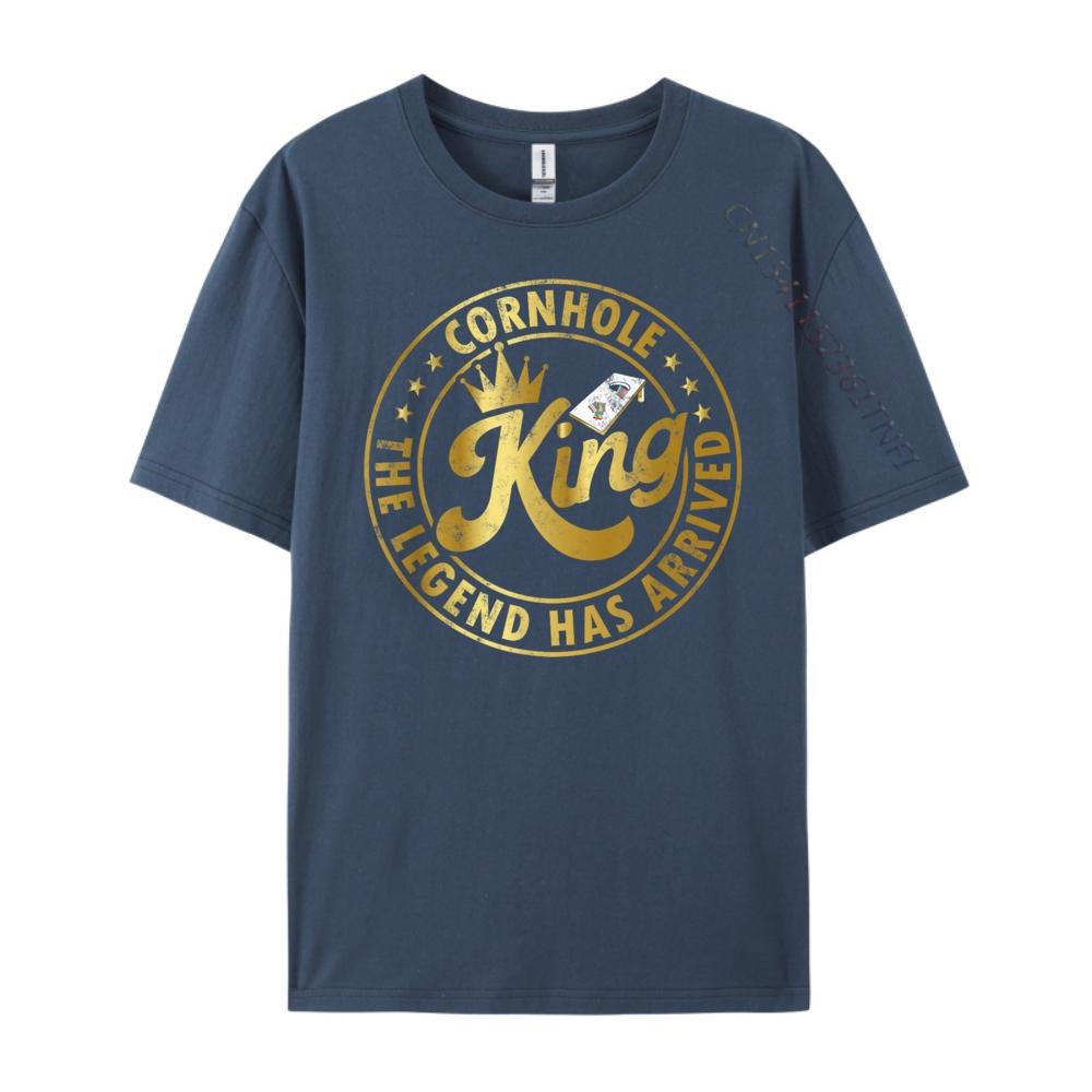 Cornhole King The Legend Has Arrived Cornhole Play Luxury T Shirt Vintage T Shirts Funny