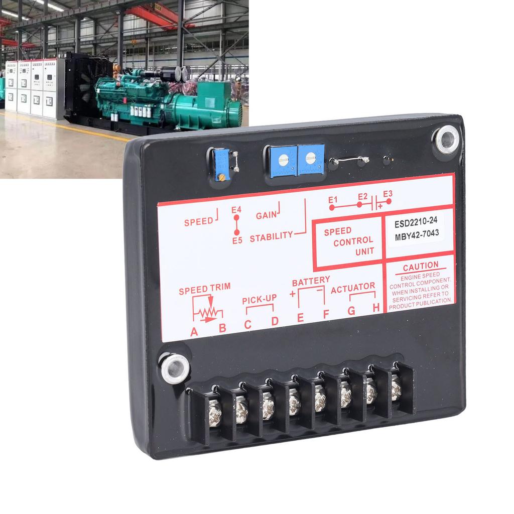 Generator Speed Controller Electronic Engine Governor Control Board 12‑24VDC