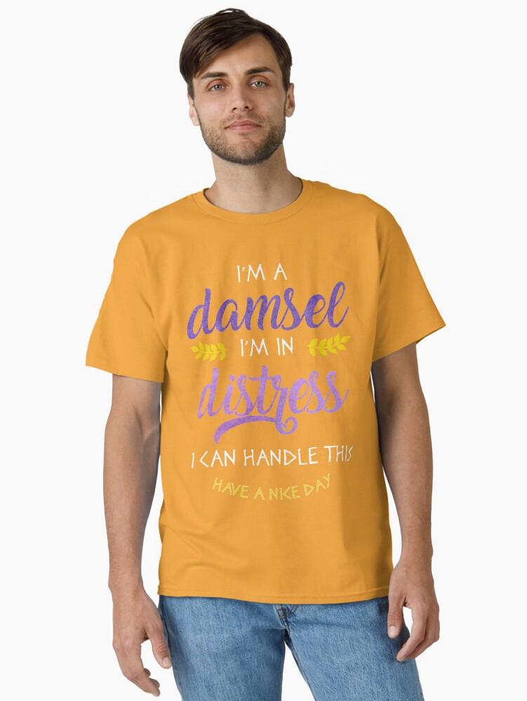 Hercules I'm a Damsel (Black) Classic T-Shirt