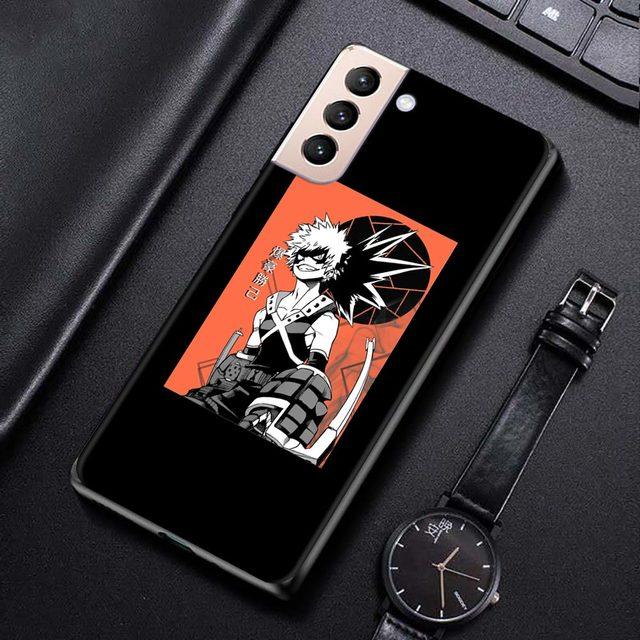 Чехол для телефона Samsung S21 S20 Ultra S10 Plus Lite S21 S20 Fe 5g Galaxy S10e S9 S8 S7 Edge, силиконовый чехол My Hero Academia