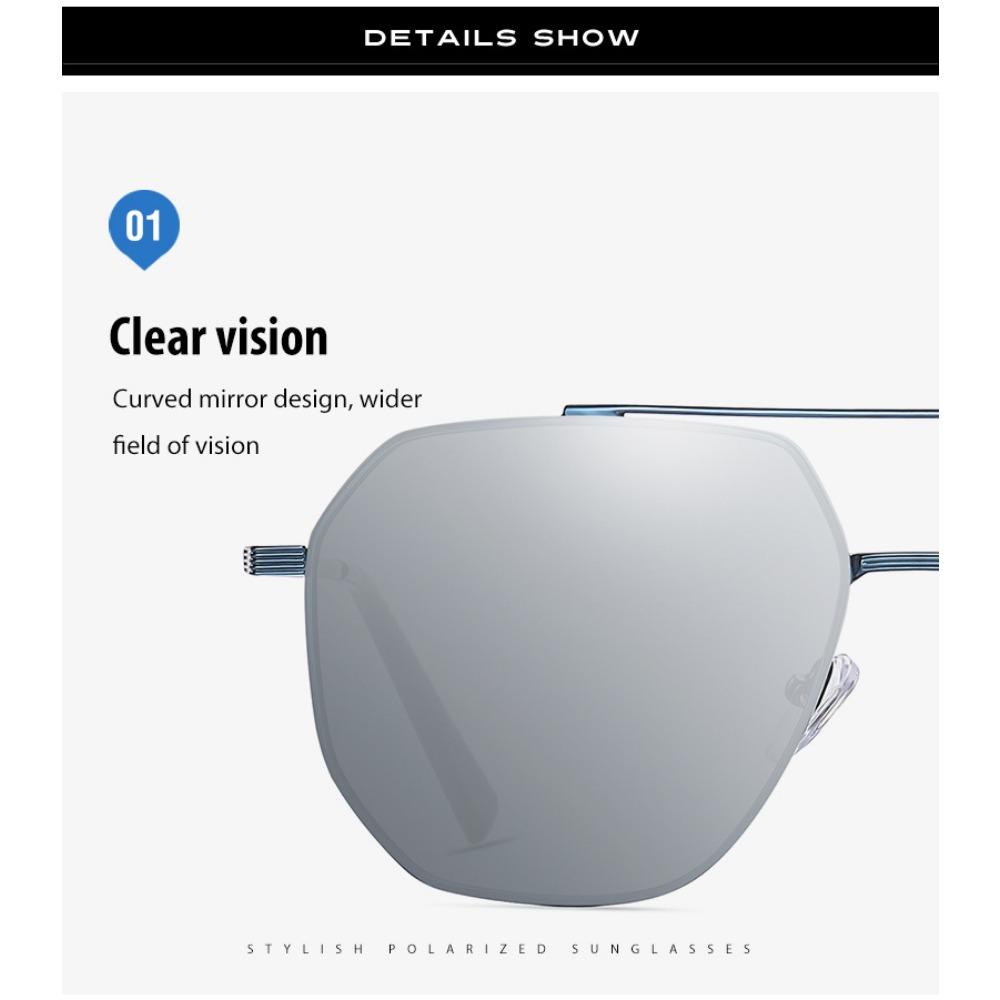 aoron Polarized Sunglasses Driving Night Vision Glasses Men's Color-changing Sunglasses