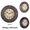 10 Inch Retro Silent Quartz Wall Clock Living Room Clock Home Decoration Creative Wall Clock Battery Not Included