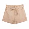 Billie Shorts Patch Pockets with Belt Woman HAPPY
