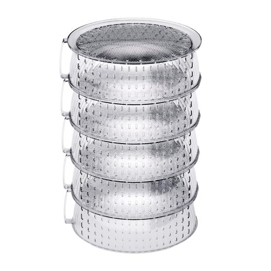 Insulated Food Cover Stackable Food Safety Shield Multi-layer Anti-fly Dust-proof Food