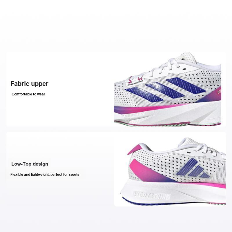adidas Детские кроссовки Adizero SL J White Lucid Blue Fuchsia Cloud-White Lucid-Fuchsia H06413