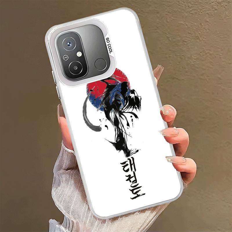 Ударопрочный чехол для телефона Taekwondo Kungfu Design для Xiaomi Poco X7 X6 X5 X3 Pro F7 Ultra M8 Redmi 15C 15 14C 13C 12C 10C 13 12 10