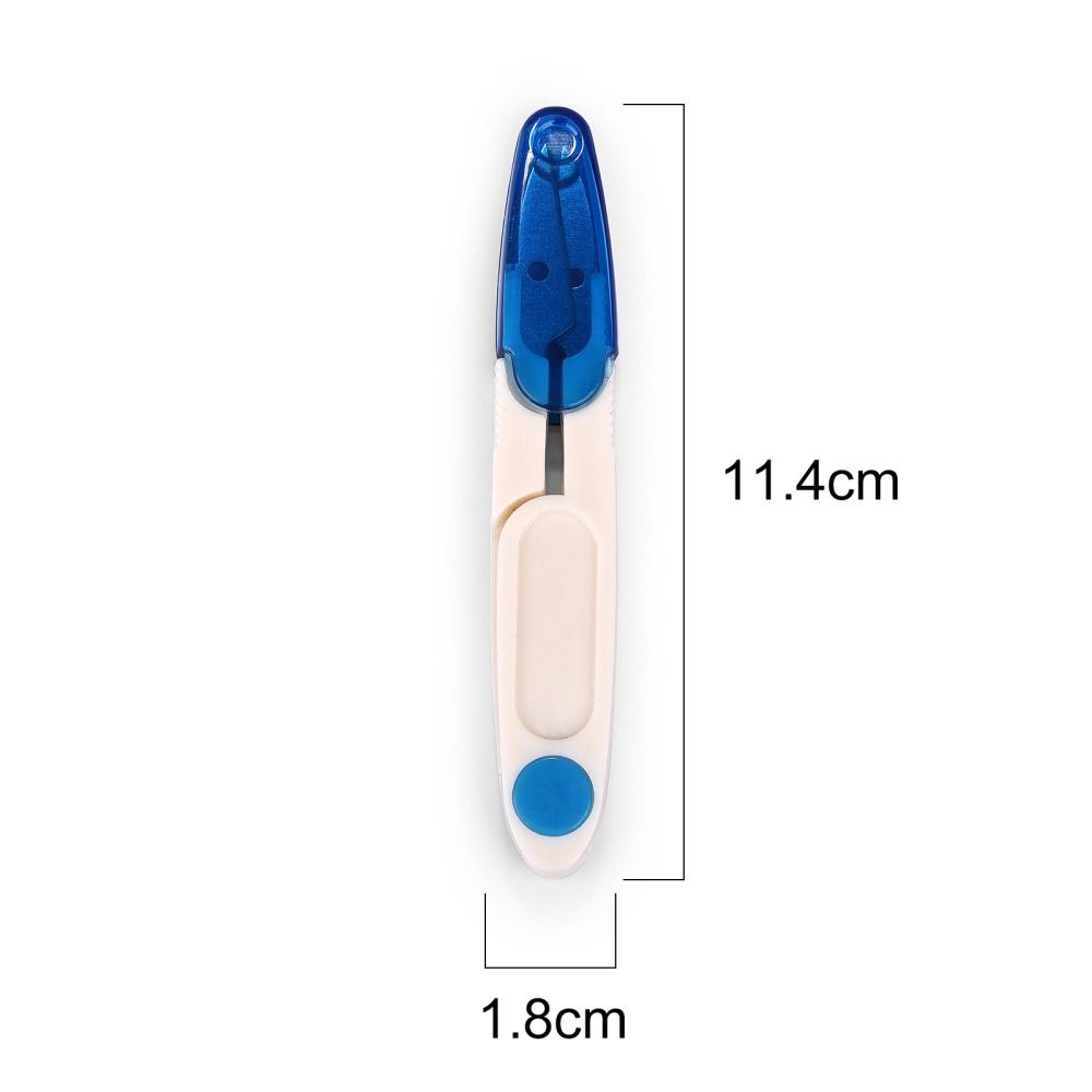 Transparent Tape Covers U-Shaped Small Scissors Trimming Thread Ends Burrs Tailors Scissors