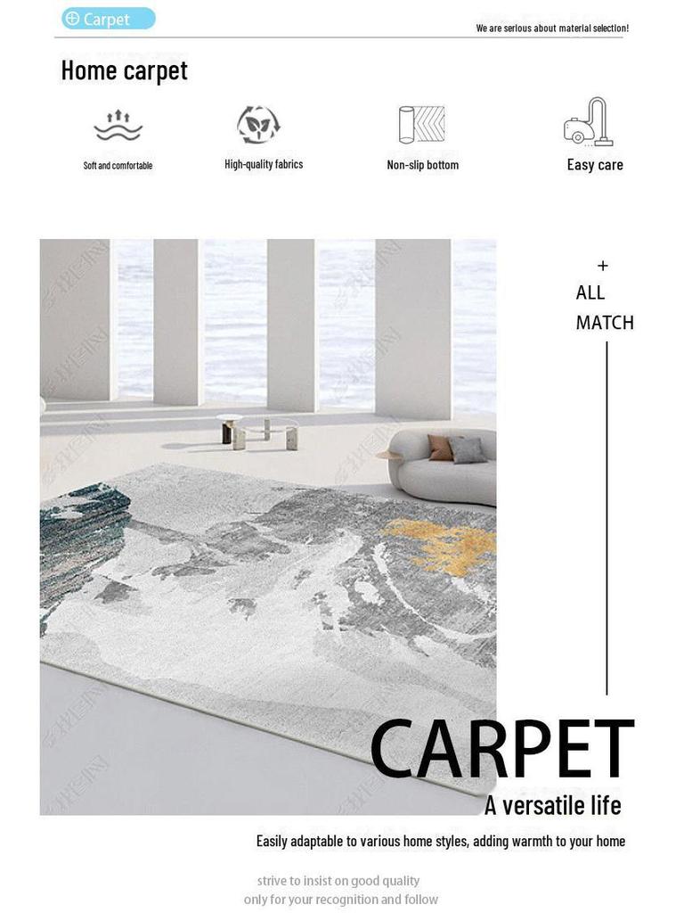 Luxury Non-Slip Carpet for Living Room and Bedroom