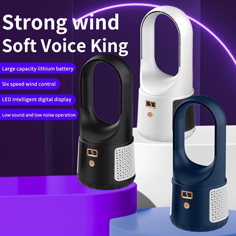 USB-вентилятор для настольного компьютера, портативный башенный вентилятор с дисплеем скорости, сенсорным управлением для офиса, дома, у кровати, тихий охлаждающий вентилятор