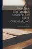 Книга Von Den Gottlichen Dingen Und Ihrer Offenbarung