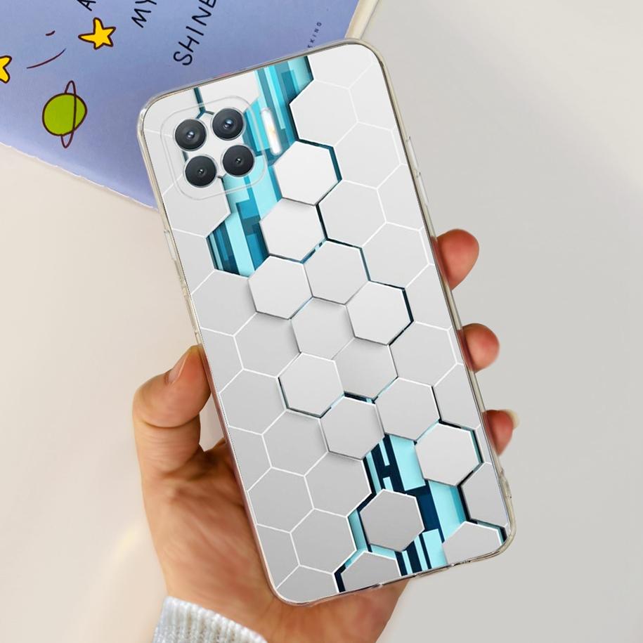 Чехол для OPPO Reno 4 Lite CPH2125 Чехол для телефона Милый Мультяшный Мягкий Силиконовый Задняя Крышка Для OPPO F17 Pro CPH2119 Coque A93 2020 Funda
