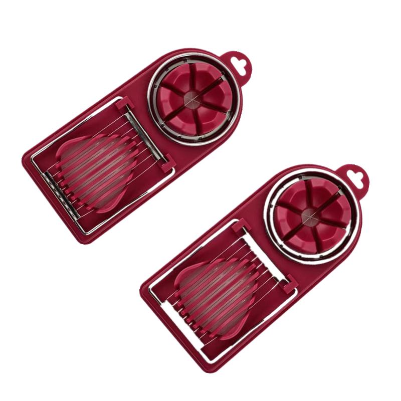 Многофункциональный резак для яиц из нержавеющей стали, яйцерезка, секционный резак, форма в форме цветка, резак для мяса для обеда, кухонные гаджеты