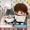 Colorful Hoodie 10cm Cotton Doll's Clothes Sport Set Plush Doll Clothes  Doll Accessories