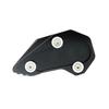 AL-mart Motorcycle Side Stand End Kickstand Plate Expansion Pad Holder Extension CNC Aluminum For BMW R1200R/R1200RS 2015-2018