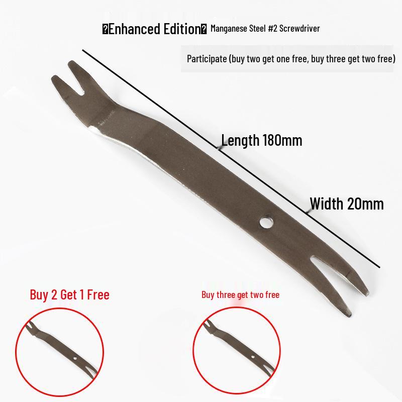 Набор инструментов для снятия обшивки и рычаг для салона автомобиля из нержавеющей стали