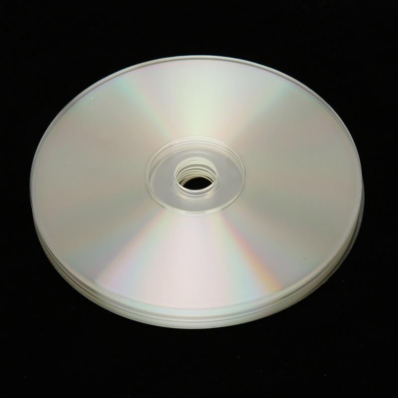 10Pcs Clear CDs Aesthetic Polishing Wall Painting CDs For DIY Crafts Wall Room Party Decor