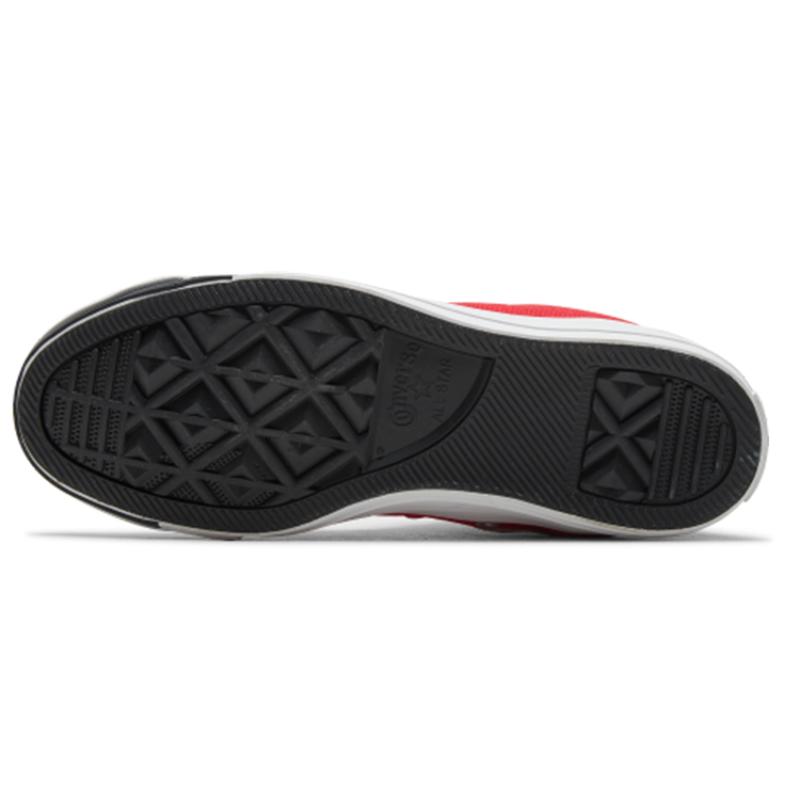 Converse Chuck Taylor All Star "Logo Play University Red" Comfortable and Stylish High-top Canvas Shoes Unisex Red and White