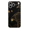 Мягкий прозрачный чехол для iPhone 17 Air 16E 16 11 15 14 Pro MAX 12 13 7 8 Plus SE Пасхальный чехол Полная защита Задняя панель с рисунком Черный орел