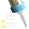 24Pieces Caulking Nozzle Cone Caulking Guns Caulk Nozzles Applicator Sausage Caulking Guns Cone Nozzles Reusable