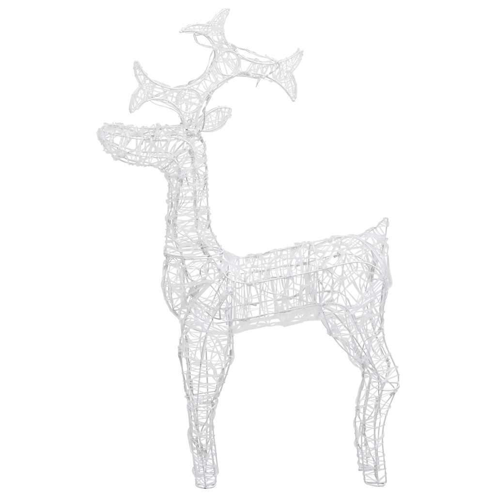 Świąteczna Dekoracja, Renifer, 90 Diod Led, 60X16X100 Cm, Akryl