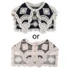 White False Collar Detachable Fake Collar Lace Hollow Out Trim Embroidery Neckline Removable Adults Kids Clothes Accessories