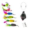 Cat Toys, Cat Mouse Set of 7 with Fishing Line and Detachable Bell, Pet Toys, Plush Toys, Stress Relief, Exercise, Pet Supplies