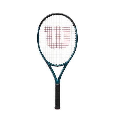 Wilson Жесткая теннисная ракетка Junior Model ULTRA 25 26 25 дюймов синяя WR116610S [обтянутая кожей] V4.0 (Ультра V4.0)