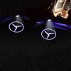 2PCS Car Door Emblem LED Light Welcome Lamp Wireless Laser Projector For Mercedes Benz B/C/E GLC Interior Mouldings TYD-BENGCHI QH1