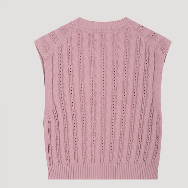 [She S miSS] Жилет с перфорацией Cable Punching SSkvto12030 Lp