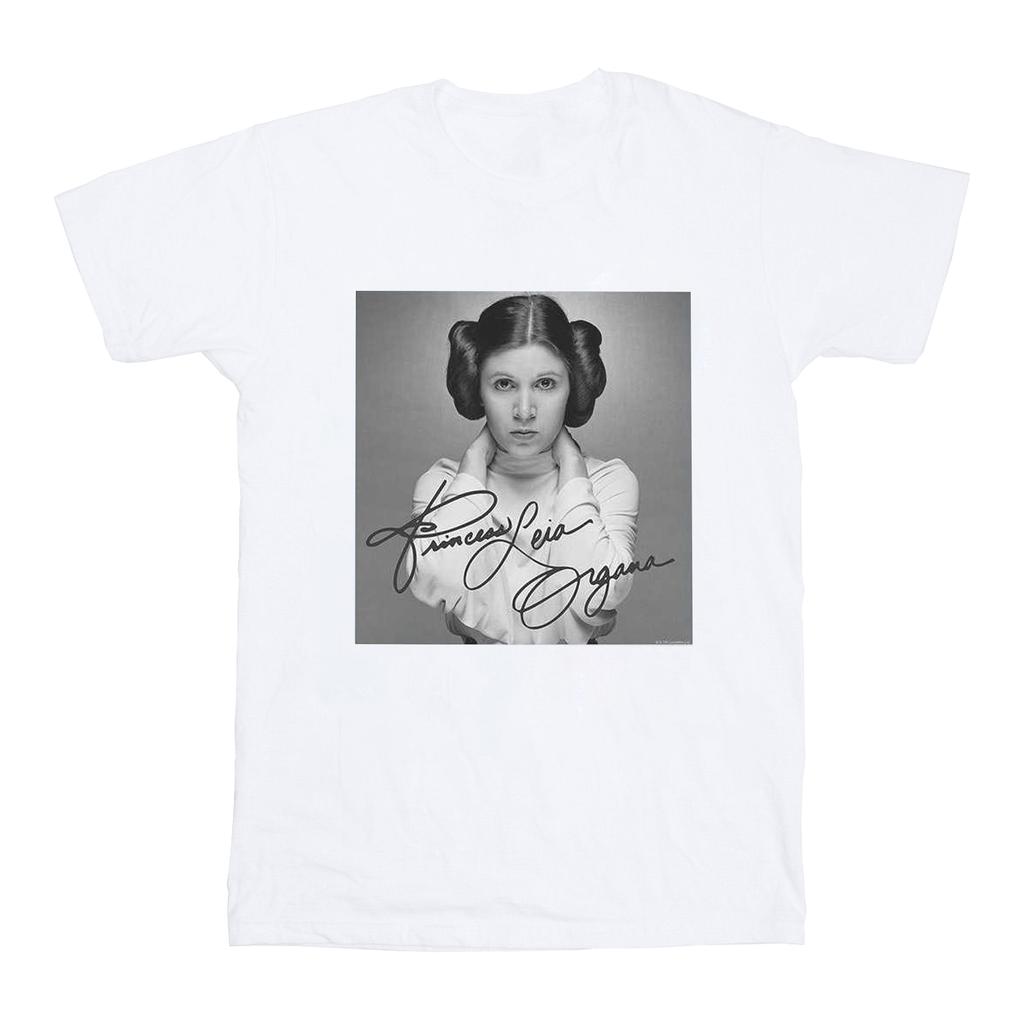 STAR WARS Girls Princess Leia Organa Cotton T-Shirt