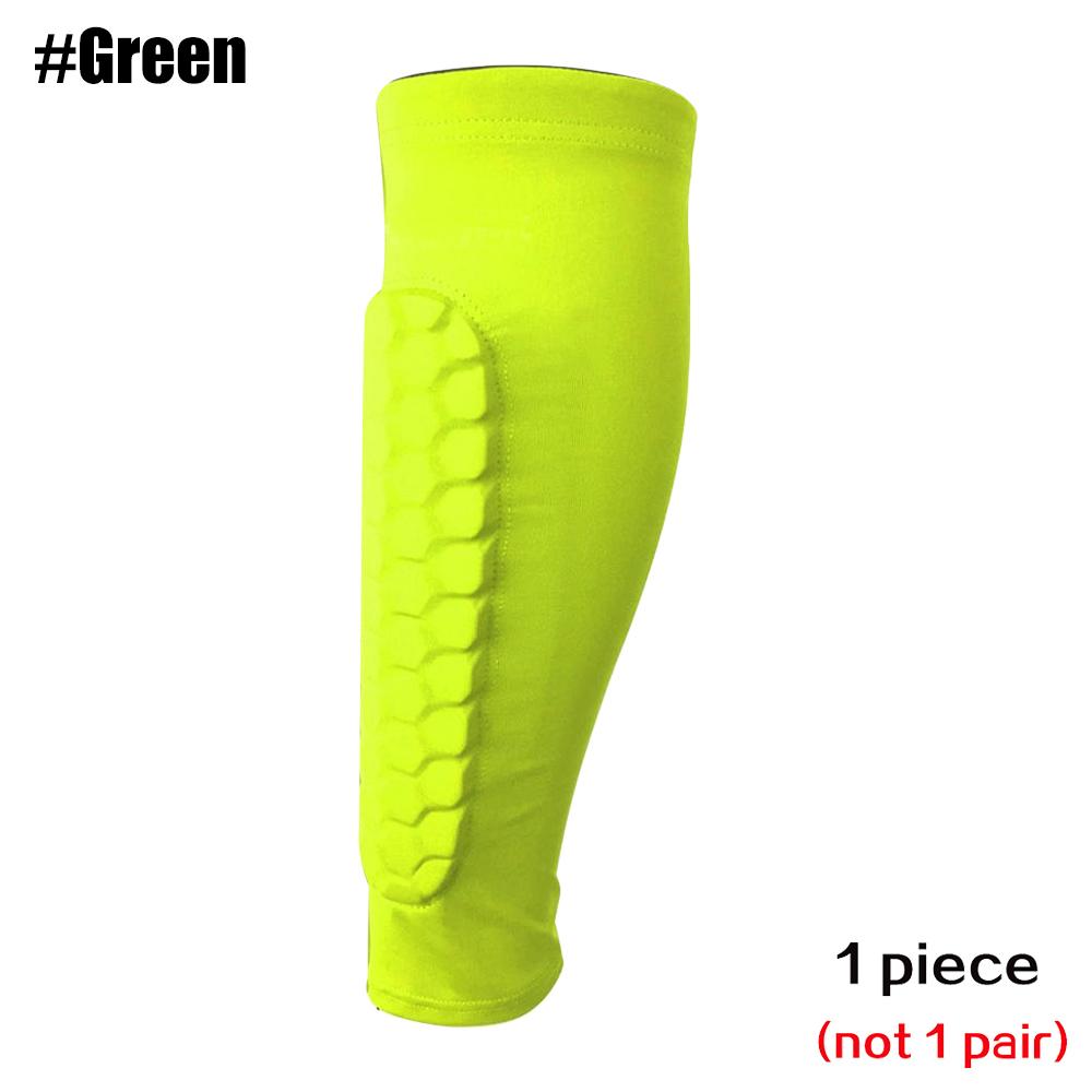 1 Pcs Honeycomb Soccer Shin Guards Football Shields Sports Legging Shinguards Leg Sleeves Protective Gear Shank Protector Unisex