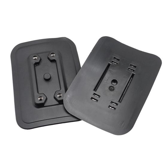 Inflatable Boats Mounting Bracket Glue-on Fishing Rod Holder Support PVC Kayaks Mounting Base Pad for Kayak Inflatable Boat