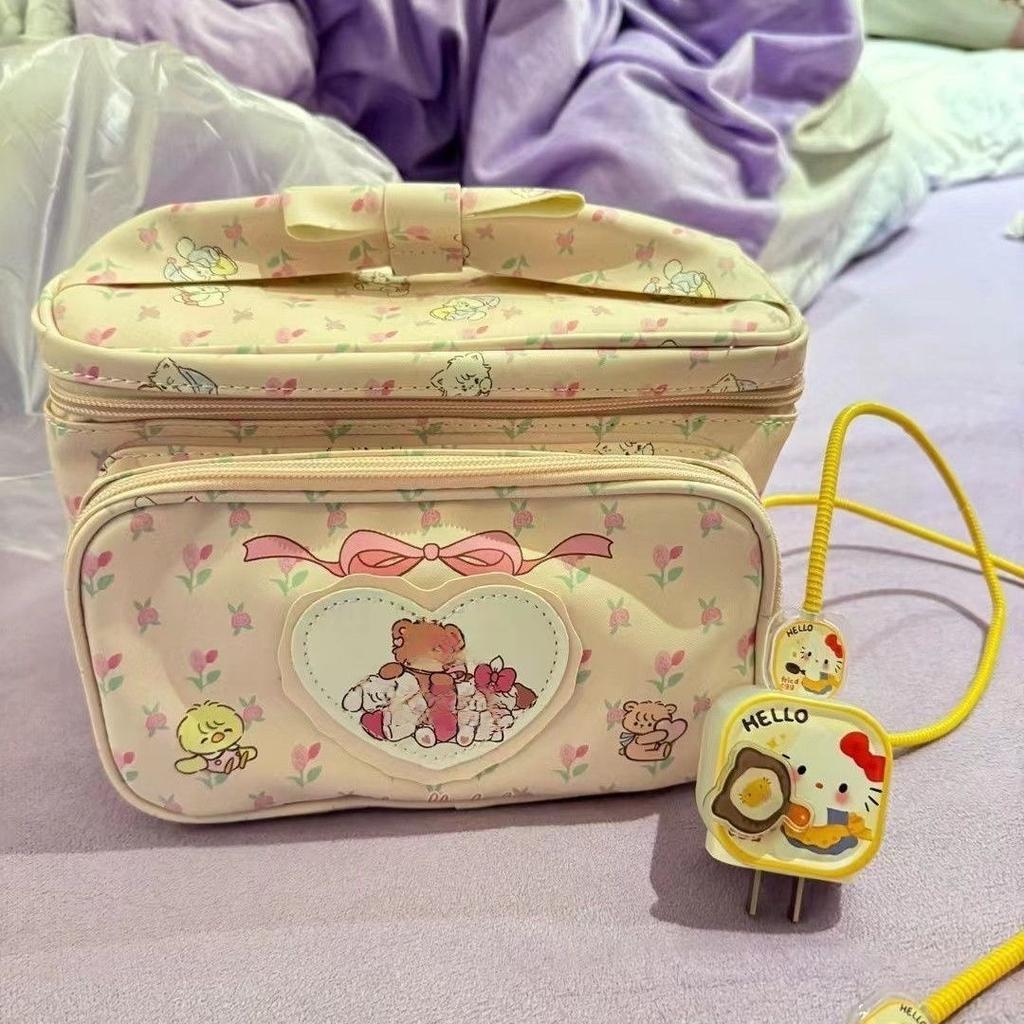 Модная Милая Сумка для Косметички Сумка Для Хранения Милая Маленькая Квадратная Сумочка Для Женщин