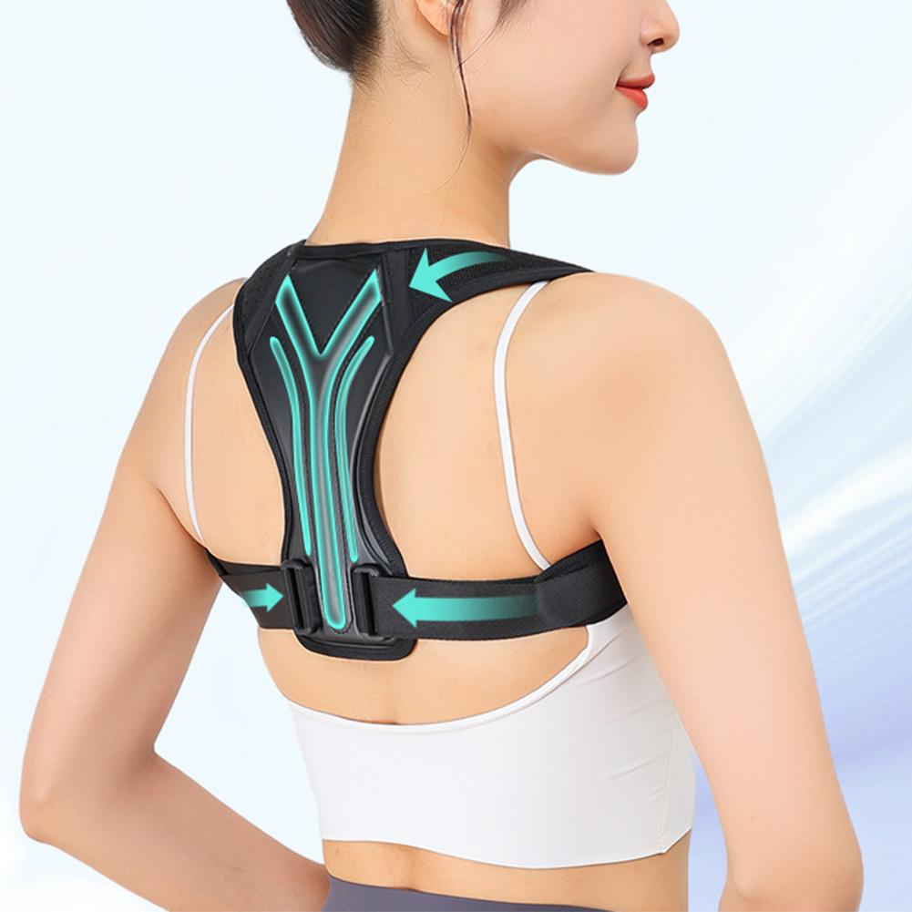 Регулируемый пояс для коррекции осанки спины и плеч, поддержка позвоночника, изменение формы вашего тела, домашний офис, спорт, верхняя часть спины, шейный бандаж