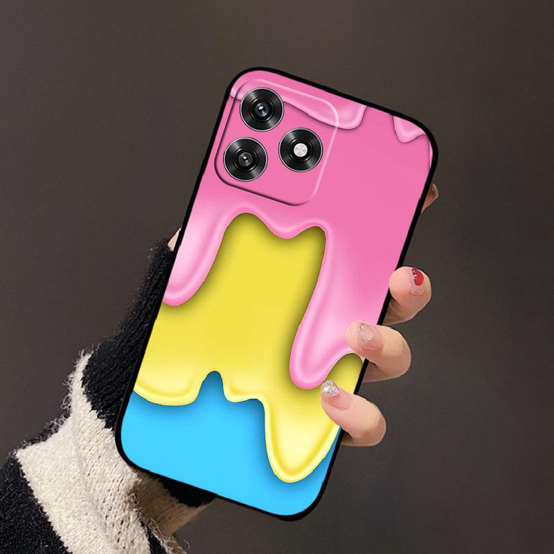 For Honor X5C Plus 4G Case Fashion Cute Back Cover Soft Silicone TPU Fundas For Honor X5c 4G Phone Bags NLA-LX1 NLA-LX2P Coque